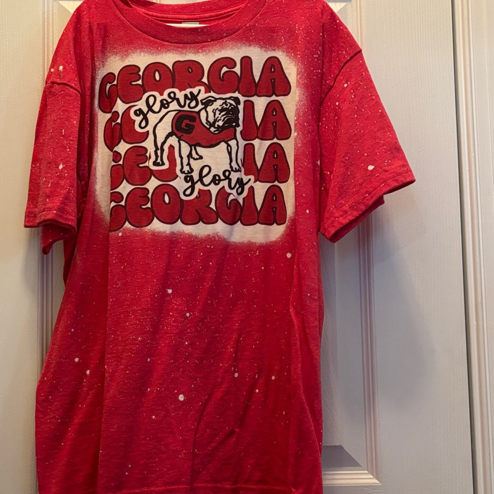 Gildan Red Georgia Bulldog Kids T-Shirt